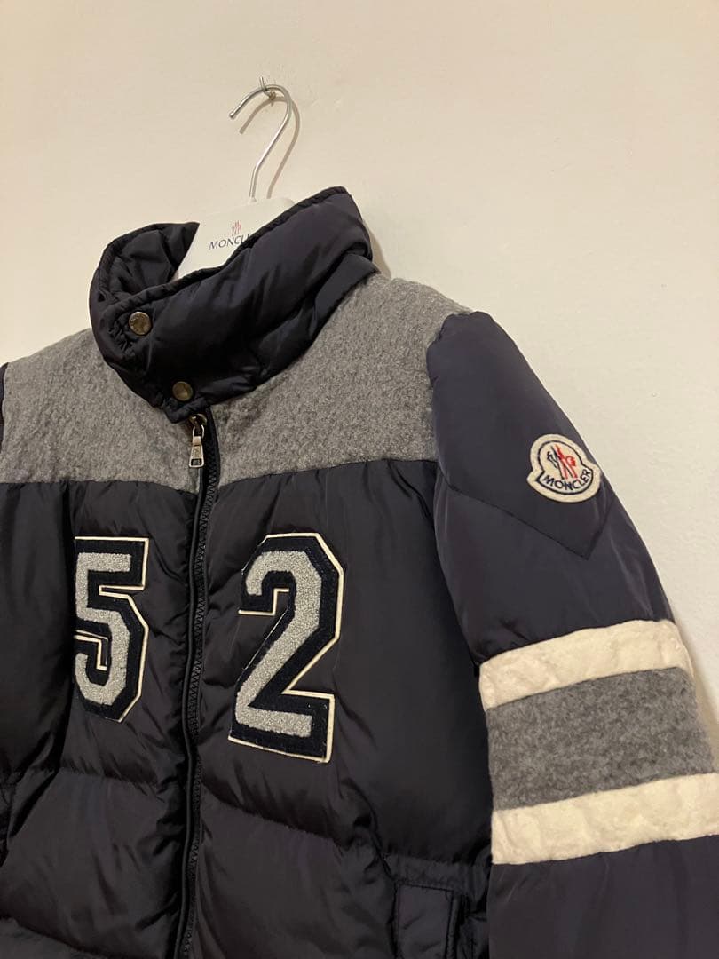 Moncler モンクレール カレッジジャケット風暖かダウンジャケット