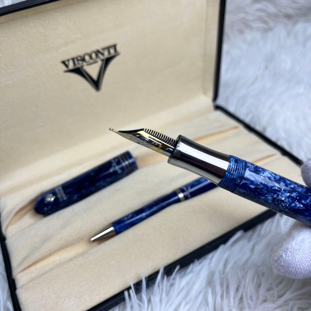 世界500本限定✨VISCONTI 万年筆とボールペン セット you&me