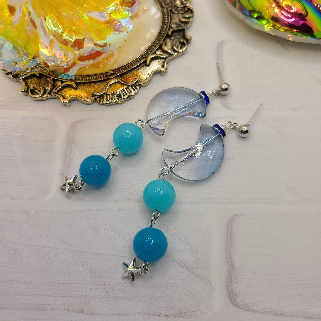 ハンドメイドピアス1728