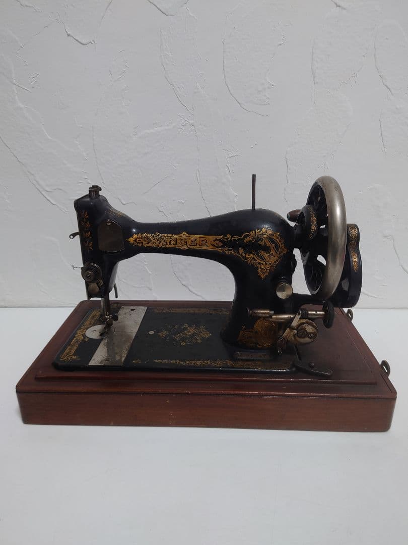 SINGER シンガー 手回し アンティーク ミシン