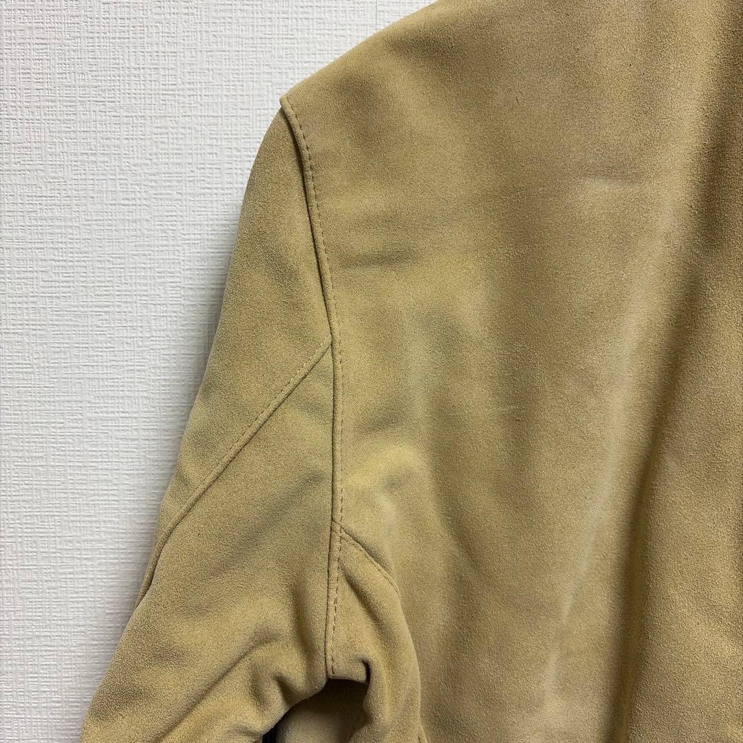 未使用バンソン vanson C2R 36ベージュスエードライダースカスタム