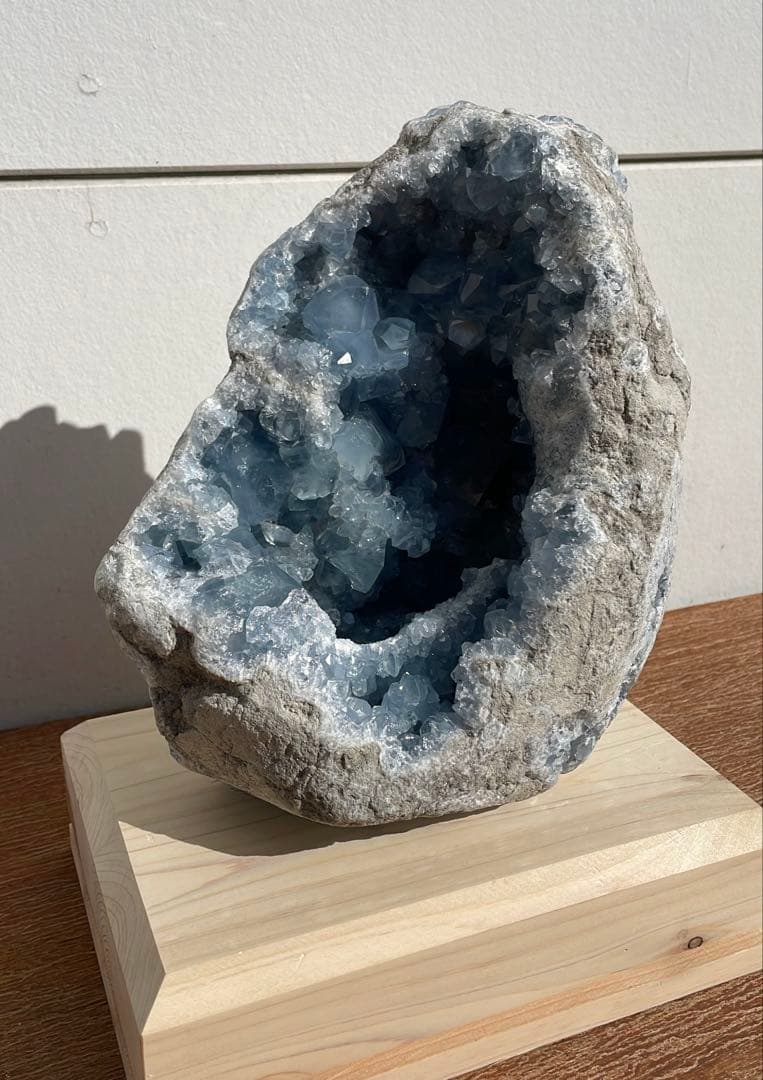 マダガスカル産 セレスタイト 原石 8kg クラスター 天青石 パワーストーン
