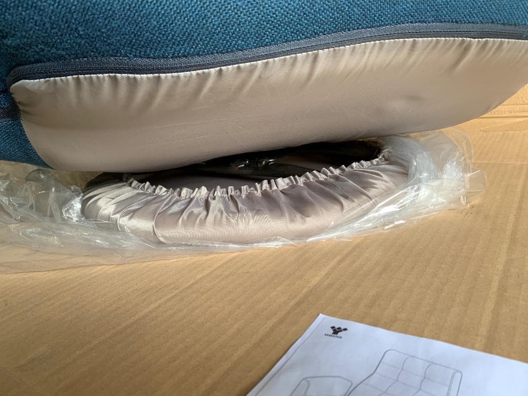 心地良すぎる肘付回転座椅子　ネイビー　SKZ-72(NV)