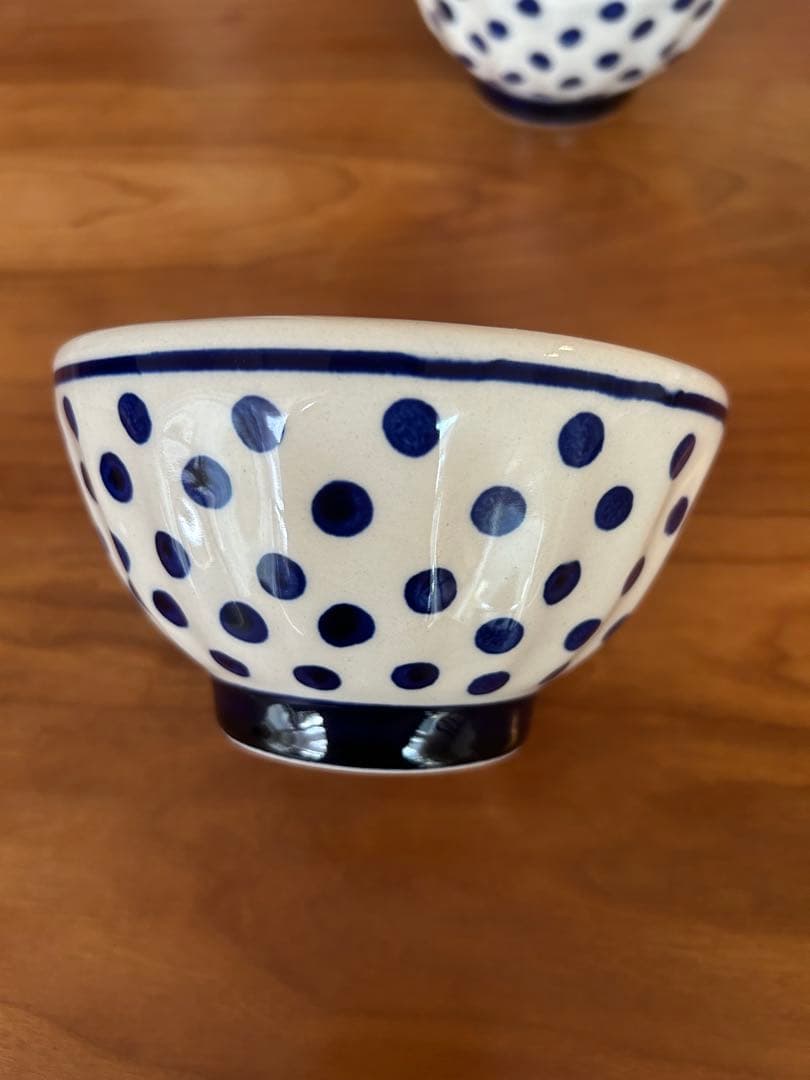 ポーリッシュポタリー　カフェオレボウル3点