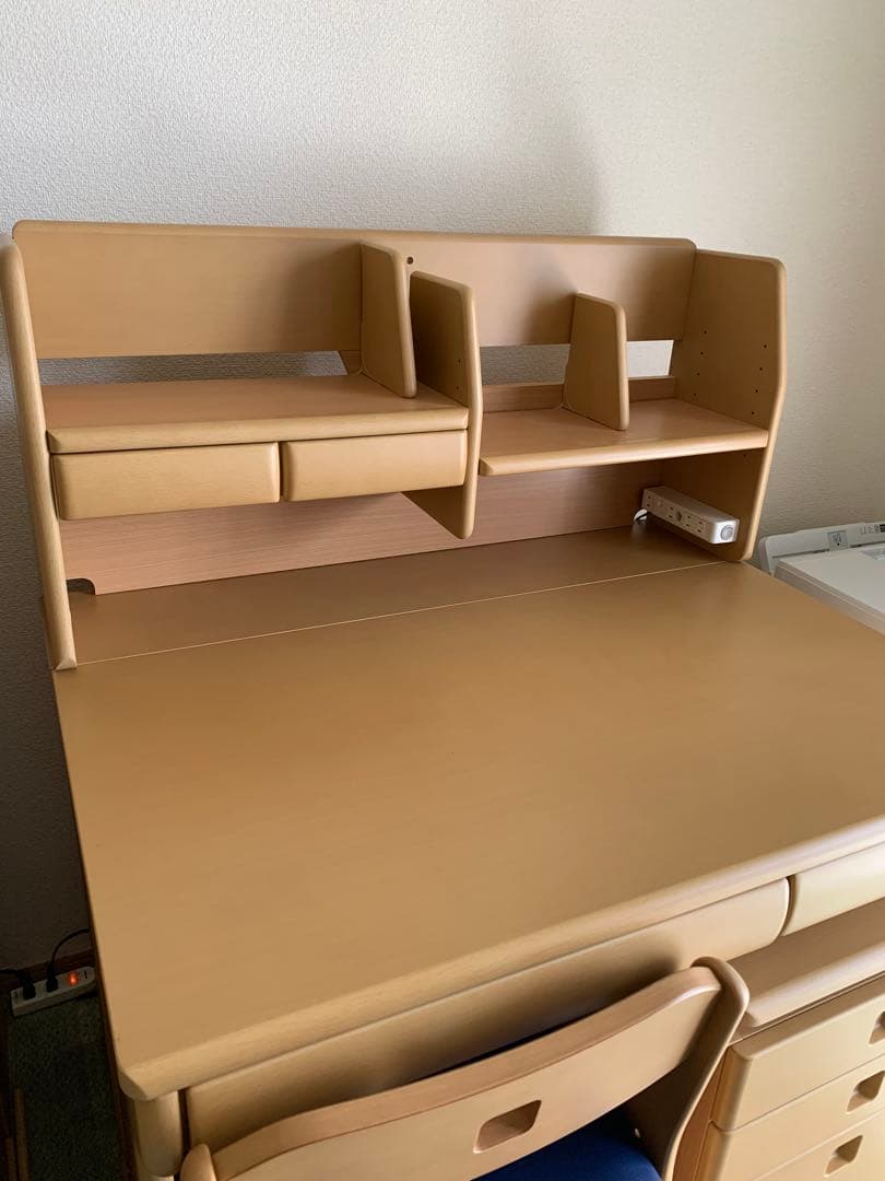 【ターコイズ⭐︎】 コイズミ学習デスク　①デスク ステップアップデスク