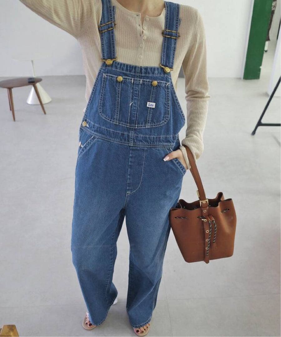 ミルクさん専用オーバーオールSサイズサロペットEDWINデニム