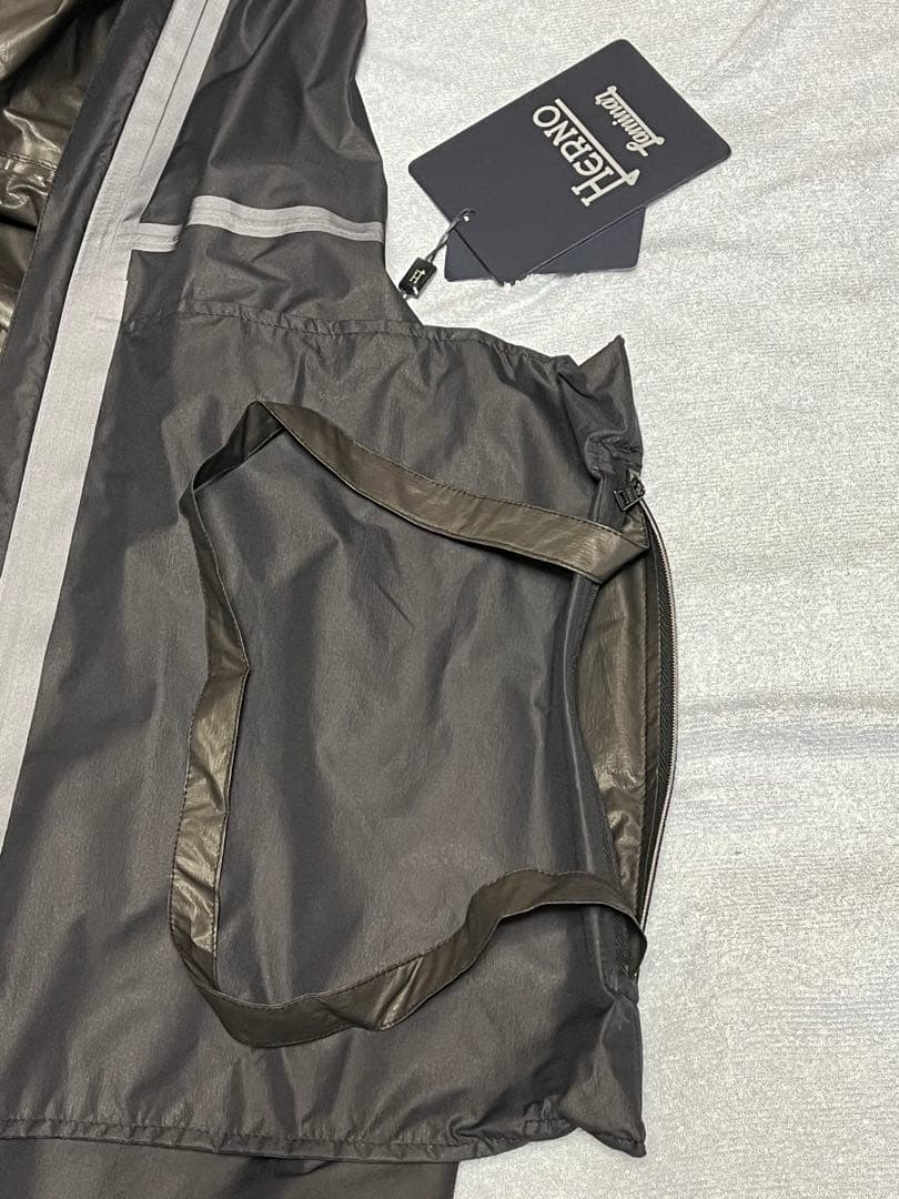 HERNO Laminar コート 46 シェイクドライ 濃茶 未使用