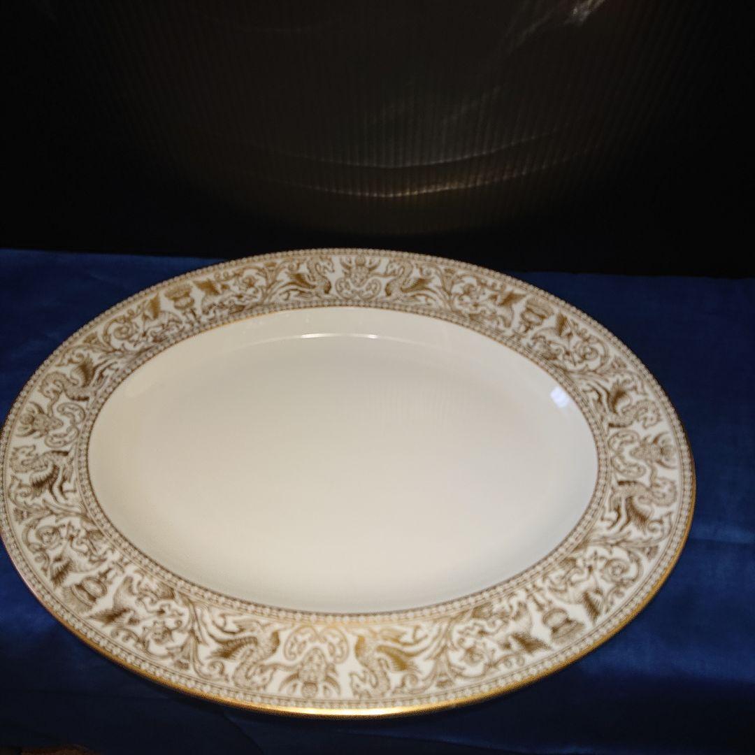 ウェッジウッドフロレンティーンゴールドプレート