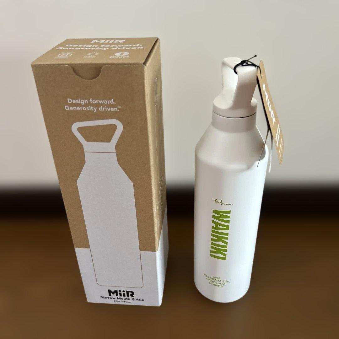 MiiR WAIKIKI ロンハーマン限定　ステンレスボトル　新品未使用　箱付き