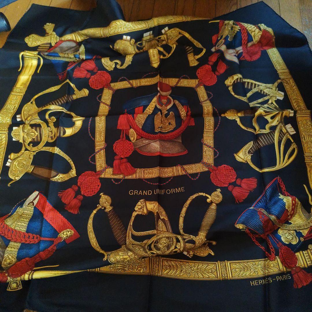 HERMES GRAND UNIFORME スカーフ