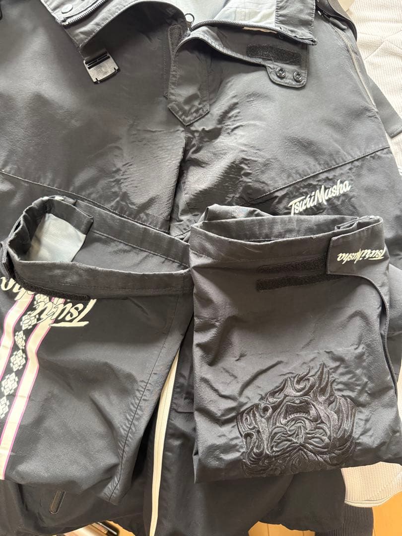 釣武者 3 レイヤー ブラックフェイス Musha スーツ