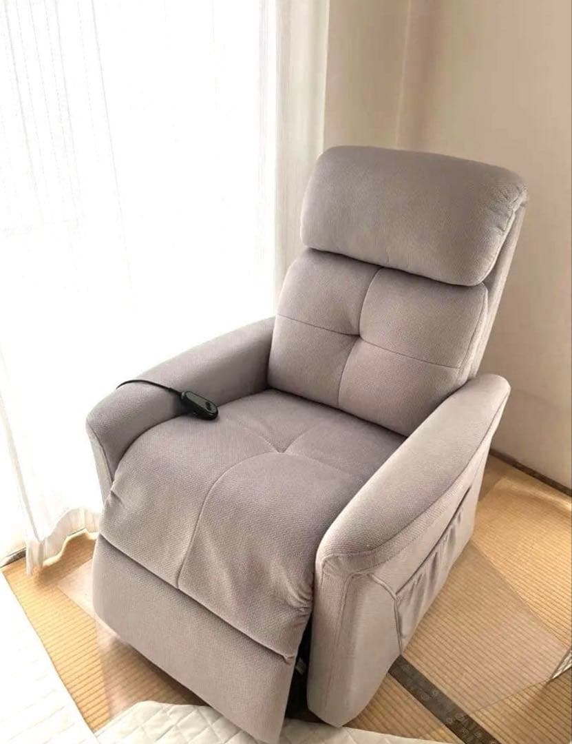 ニトリ　電動リクライニング　リクライニングチェア　1人掛けソファ　引き取り限定