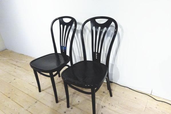 ゆずぺいコスガ　ベントウッドチェア　カフェチェア　ポーランド製　2脚セット