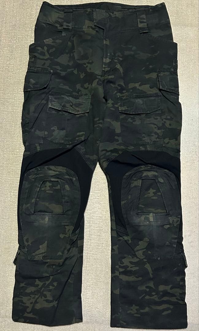 実物　米軍　CRYE PRECISION マルチカムブラック　コンバットパンツ