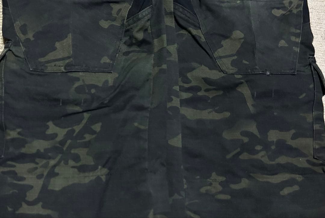 実物　米軍　CRYE PRECISION マルチカムブラック　コンバットパンツ