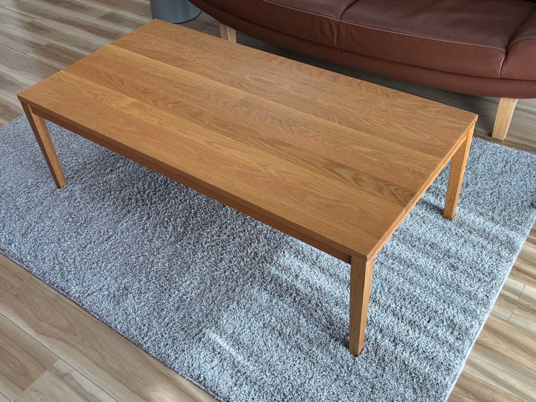高野木工　リビングテーブル　オーク無垢材