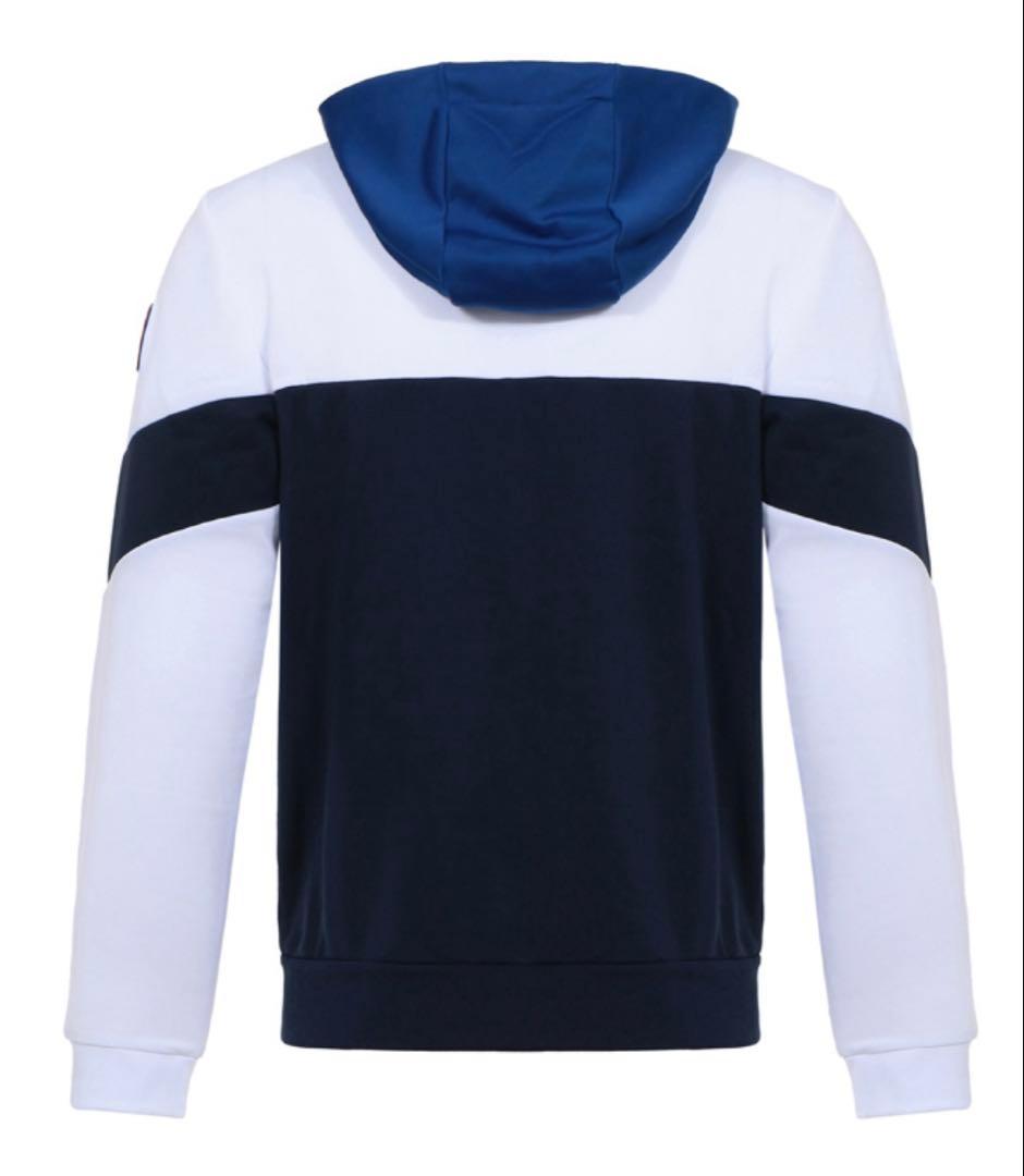 EA7 スウェット ジップアップパーカー メンズ M