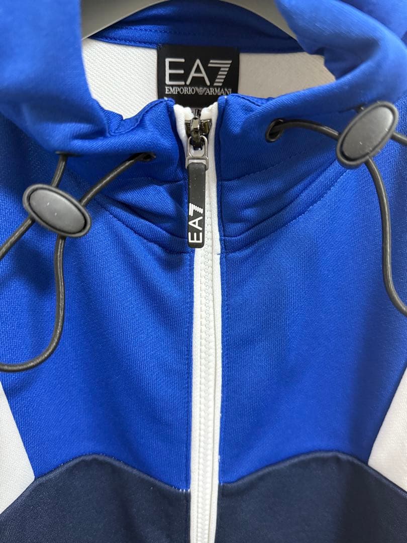 EA7 スウェット ジップアップパーカー メンズ M