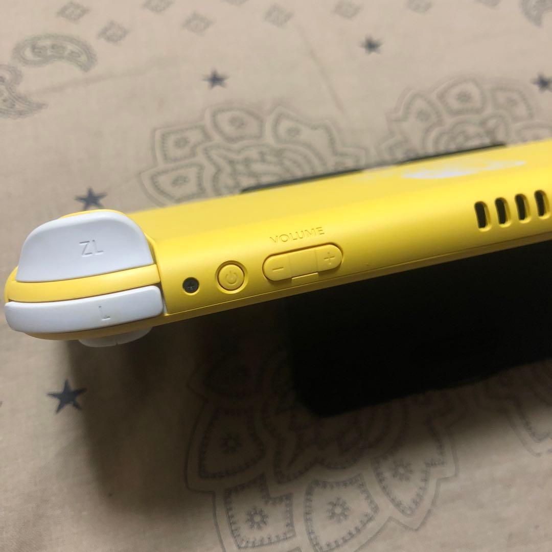 美品 Nintendo Switch Lite 本体 イエロー 完品