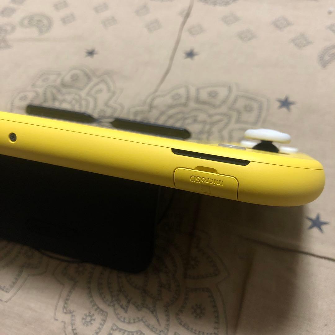 美品 Nintendo Switch Lite 本体 イエロー 完品