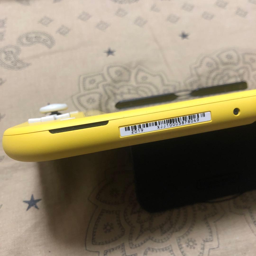 美品 Nintendo Switch Lite 本体 イエロー 完品