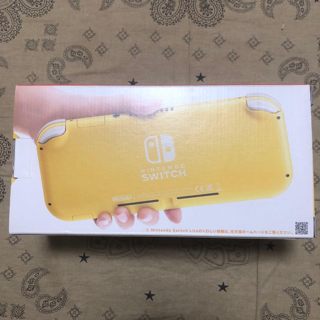 美品 Nintendo Switch Lite 本体 イエロー 完品