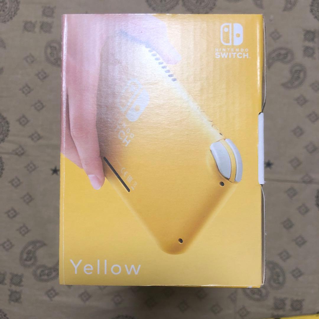 美品 Nintendo Switch Lite 本体 イエロー 完品