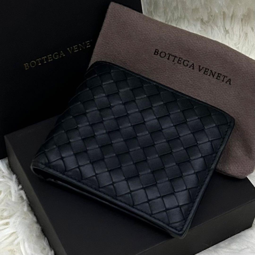 【極美品】RFID内蔵 BOTTEGA VENETA イントレチャート 財布