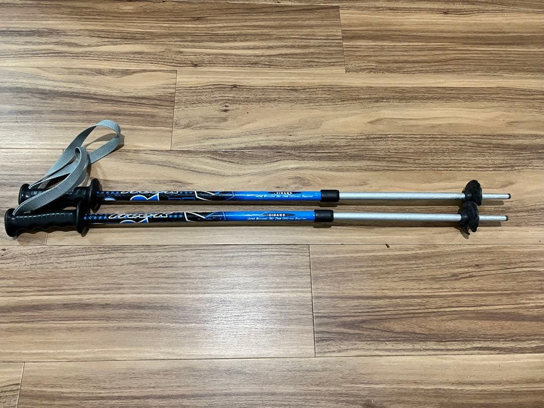 ロシニョール　スキー板 116 cm wax済 伸縮ストックおまけ付