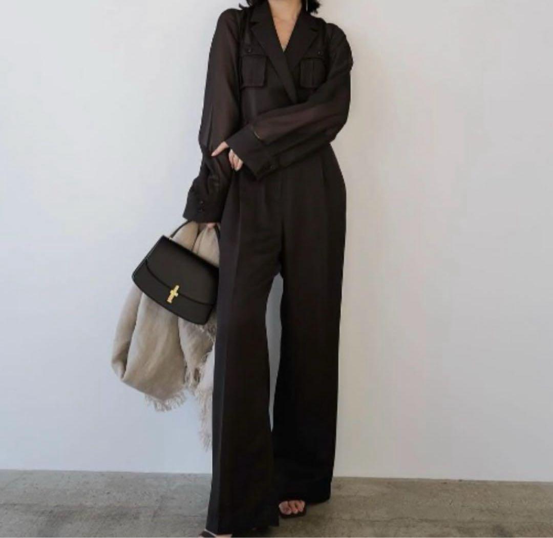 anuans アニュアンス　サファリシアーオールインワン ブラウン