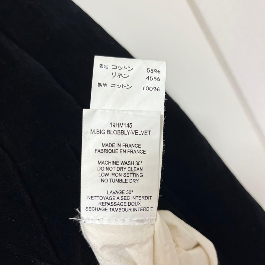 CASEY CASEY BIG BLOBBY COAT velvet ケーシー