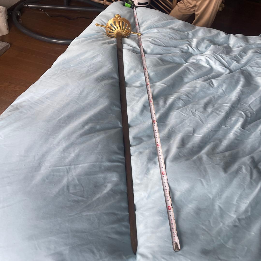 金色鍔付き　レイピア