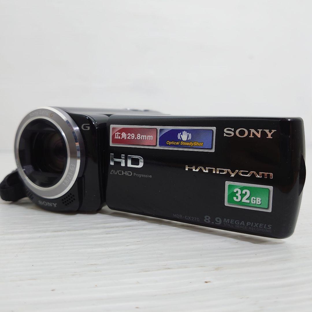動作ok　SONY　Handycam HDR-CX270V 12年