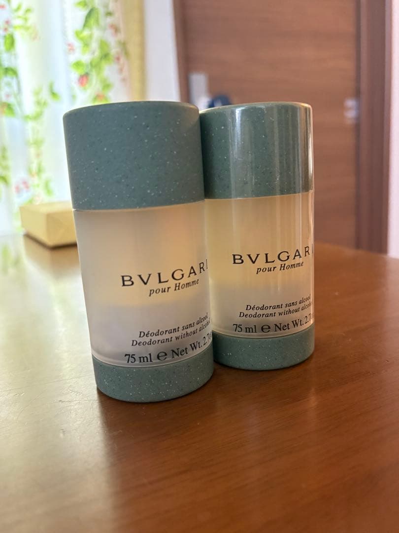 廃盤　未開封　ブルガリ　プールオム　デオドラントスティック　75g