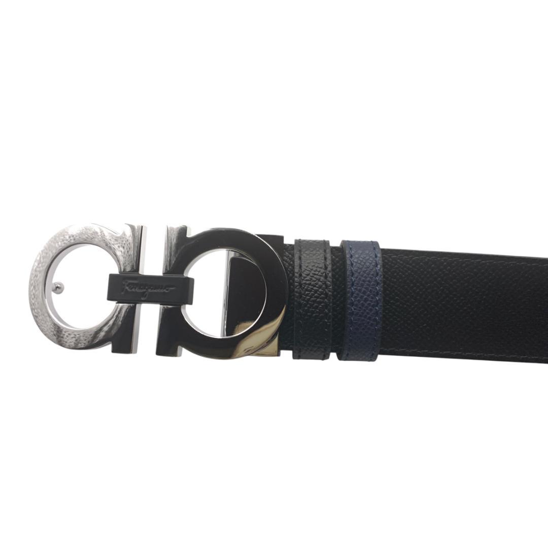美品Ferragamo フェラガモ　ベルト リバーシブル　調整可 最大115cm