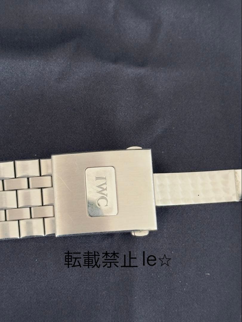 IWC 純正　ステンレスベルト　21mm IWA60442