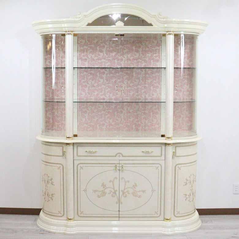 サルタレッリ フローレンス 4ドア キャビネット アイボリー イタリア 管理01