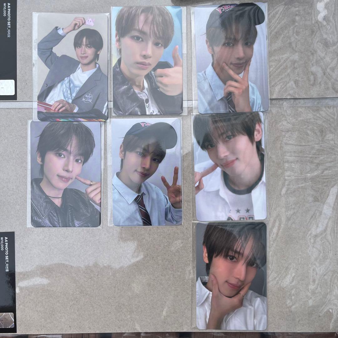 ボイプラ アーカイブ展 韓国 キムイヌ トレカ 7枚セット コンプ