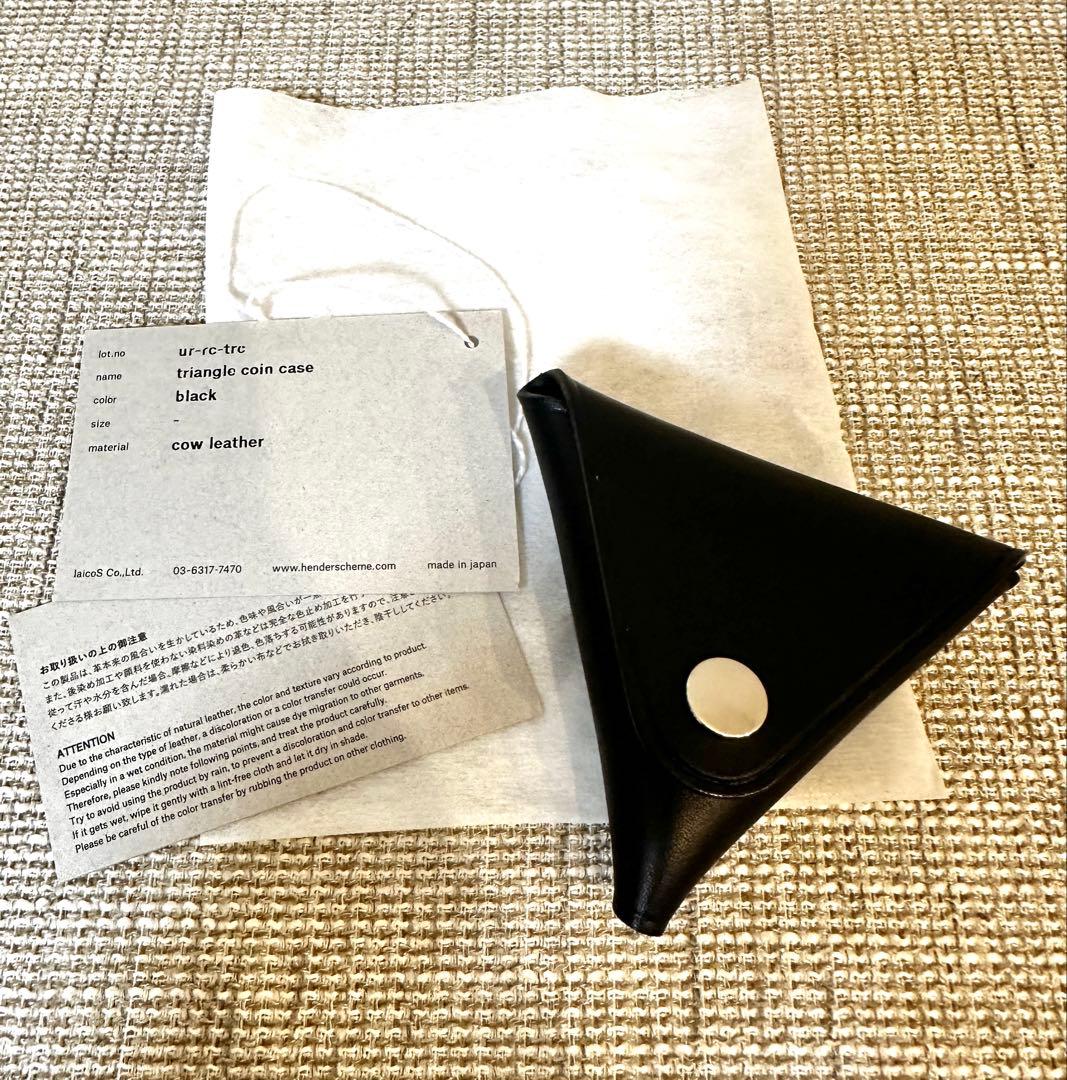 Handar Schemes エンダースキーマ ブラックレザー　 ケース