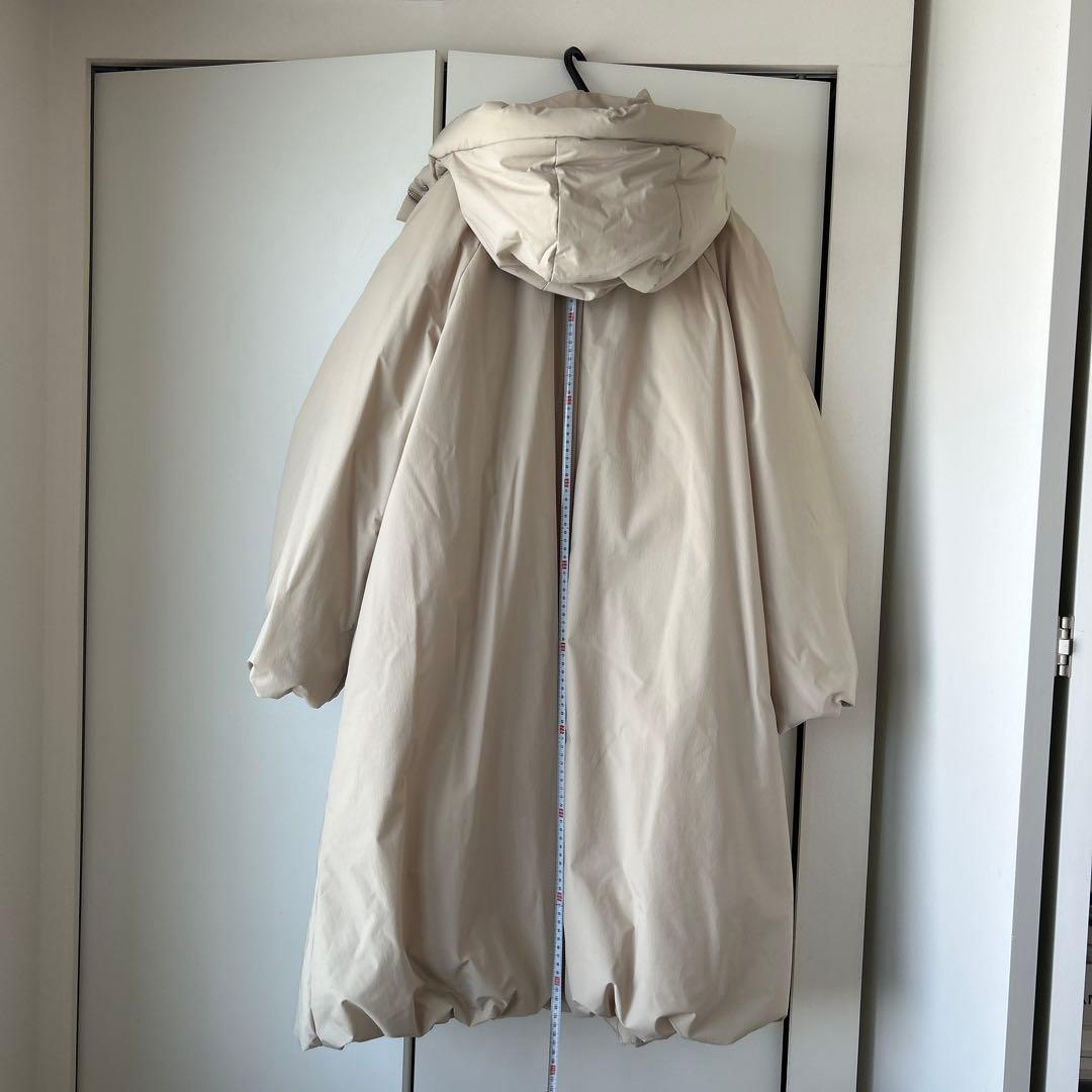 【未使用品】CLANE クラネ バルーンフーディロングコート