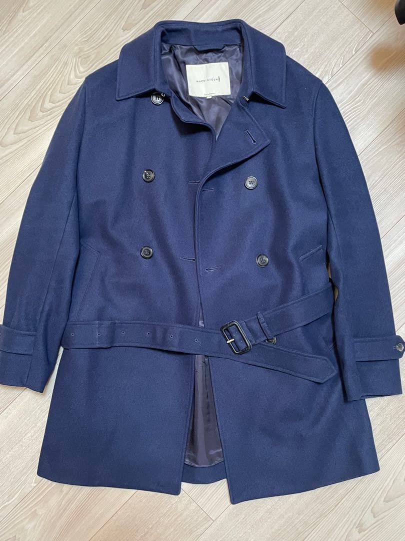 マッキントッシュ MACKINTOSH ウールトレンチメルトンコート 40