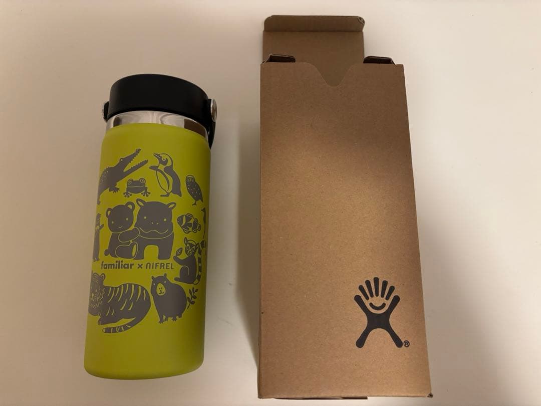 ファミリア　familiar ニフレルハイドロフラスクステンレスボトル　16oz