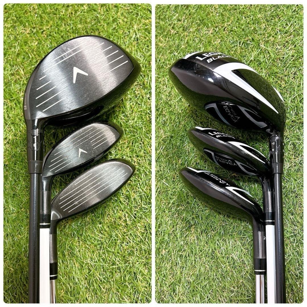レガシー　ブラック キャロウェイ ゴルフ クラブセット メンズ 初心者 右 S