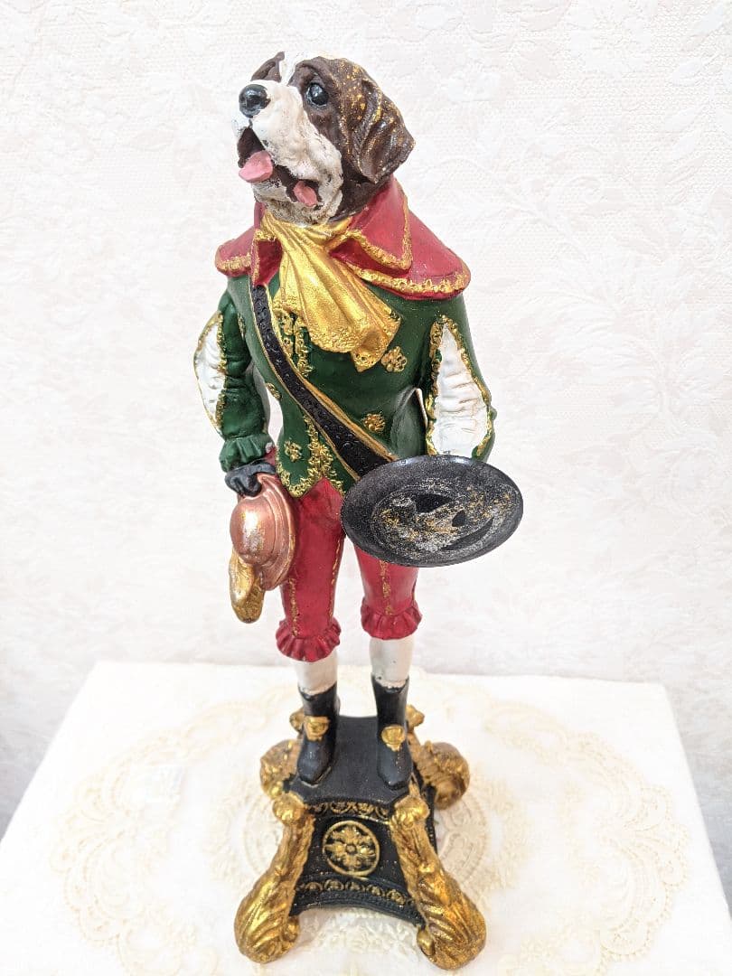 【お値下げ】犬の置物✨バロック調スタイル✨ロココ✨アンティーク