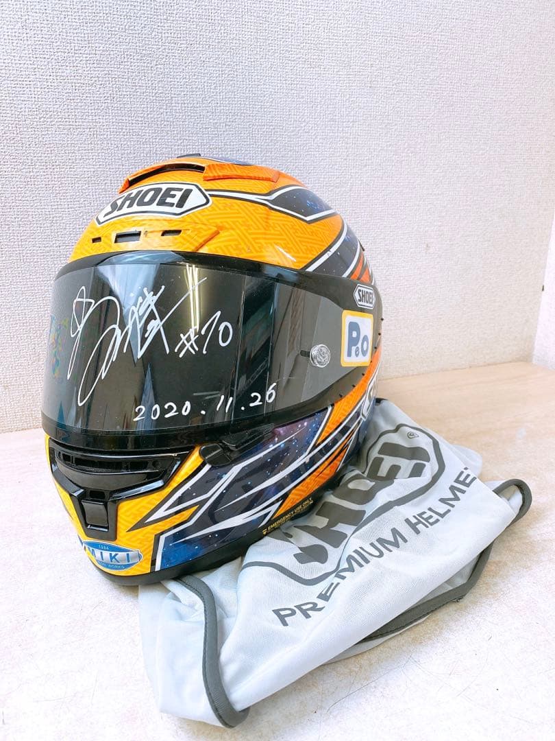 ひ*ち様 ショウエイ Mサイズ フルフェイスヘルメット SHOEI サイン入り