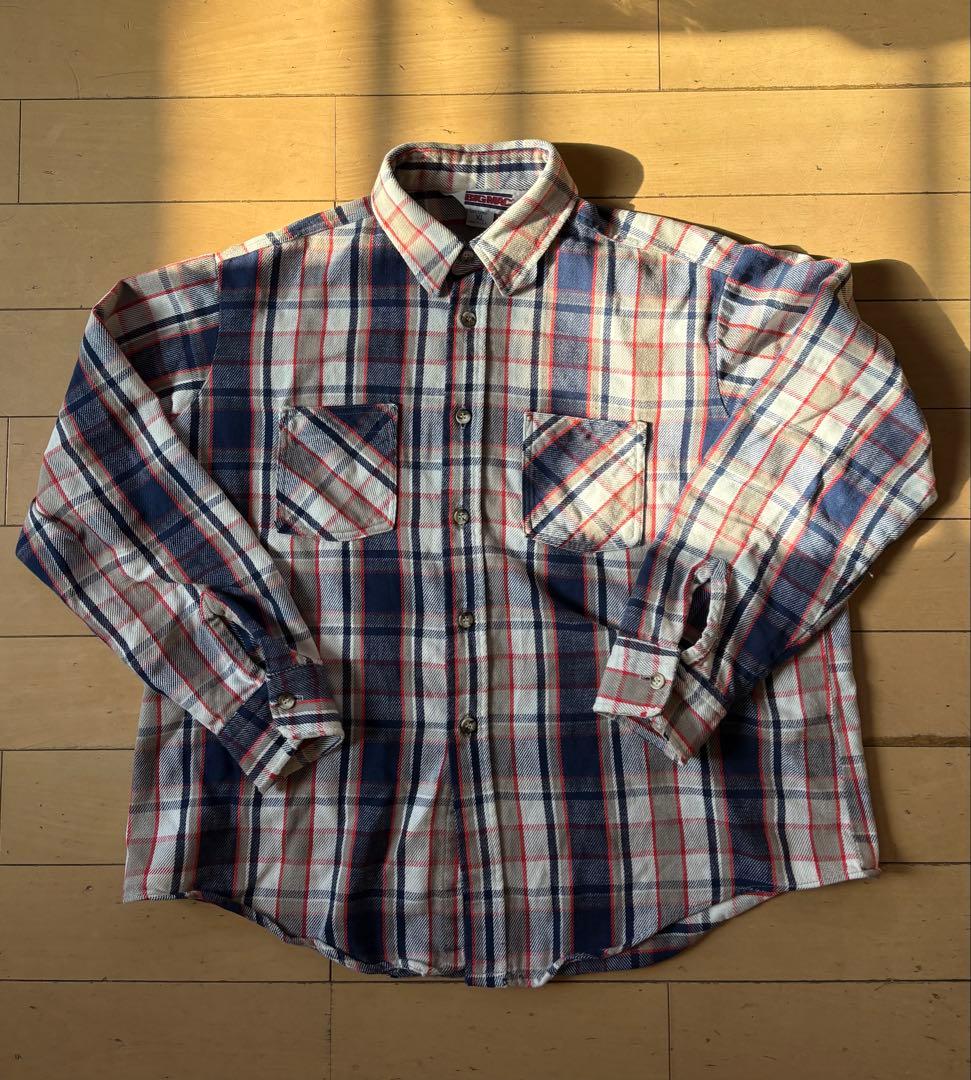 た*)様 80年代BIG MACフランネルシャツ ＸＬ