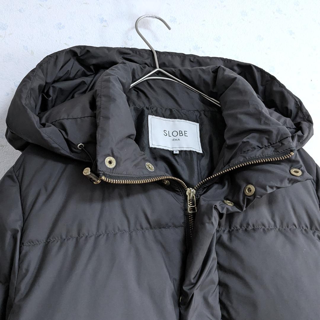 SLOBE IENA 2way ショートダウン 38サイズ フード付き