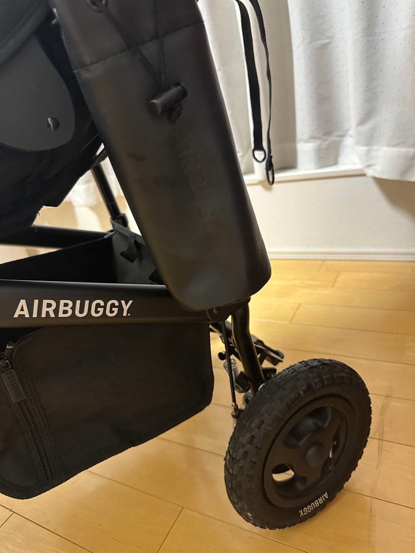 【ちーやん】AIRBUGGY ベビーカー ブラック