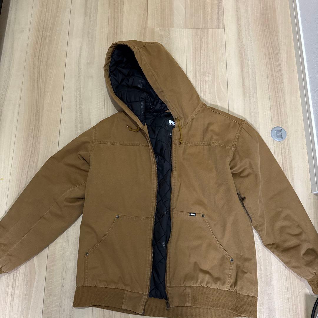 FTC ブラウン キルティングジャケット M