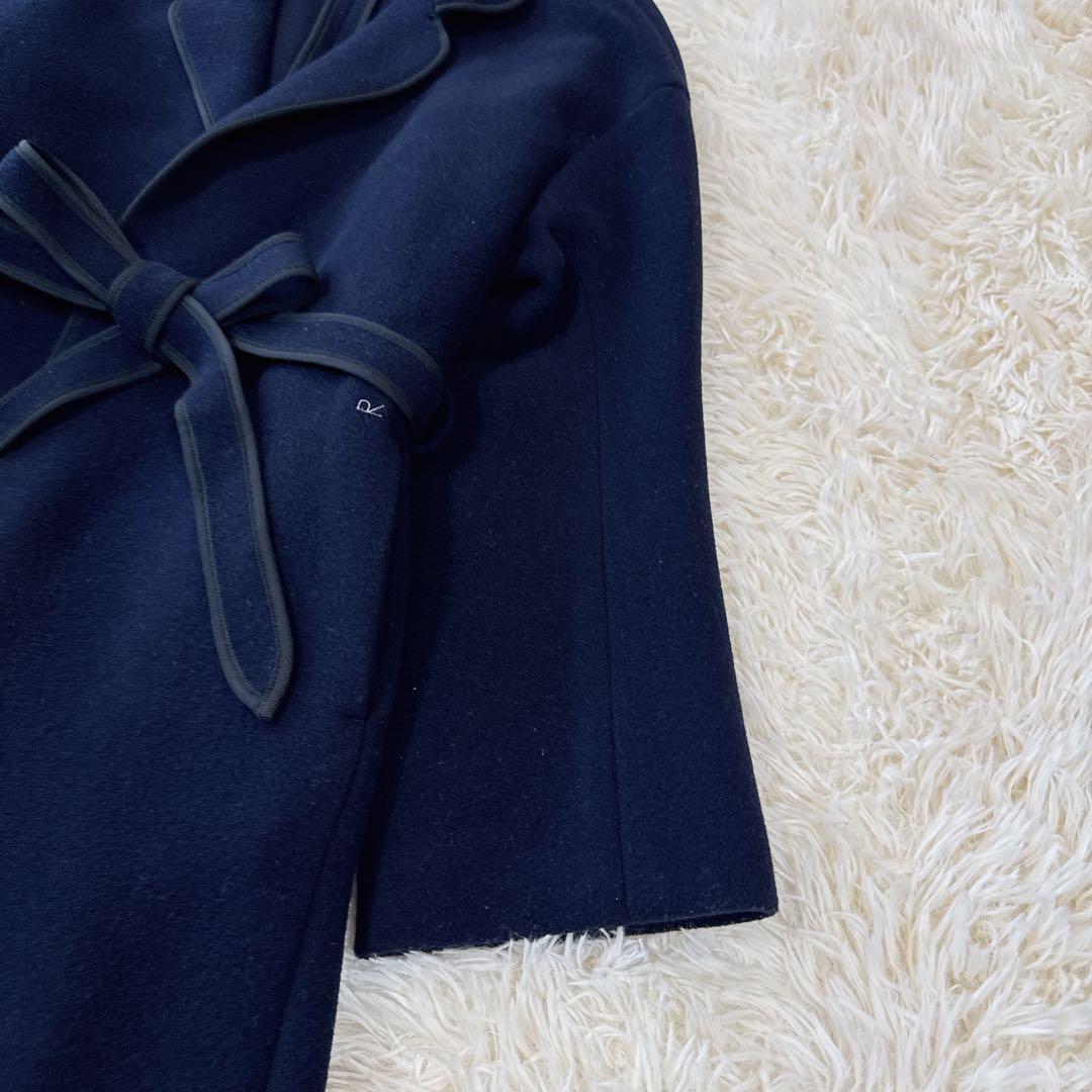 極美品　45R メルトンコート　パイルカット パイピング　原稿タグ 近年